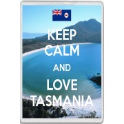 Keep Calm and Love Tasmania - Jumbo Fridge Magnet