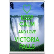 Keep Calm and Love Victoria Falls - Jumbo Fridge Magnet