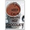Keep Calm and Love Hot Chocolate - Jumbo Fridge Magnet