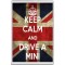 Keep Calm and Drive a Mini - Jumbo Fridge Magnet