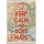 Keep Calm and Love Maps - Jumbo Fridge Magnet
