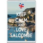 Keep Calm and Love Salcombe - Jumbo Fridge Magnet