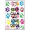 Keep Calm and Love Dogs - Jumbo Fridge Magnet