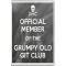 Official Member of the Grumpy Old Git Club - Jumbo Fridge Magnet