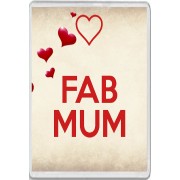 Fab Mum - Jumbo Fridge Magnet