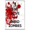 Stay Alive and Avoid Zombies - Jumbo Fridge Magnet