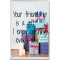 Your friendship is a gift I enjoy opening every day. - Jumbo Fridge Magnet
