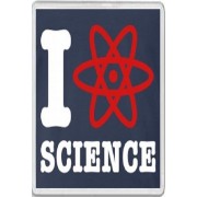 I love Science - Jumbo Fridge Magnet