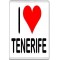 I Love (heart) Tenerife - Jumbo Fridge Magnet