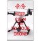 Keep Calm and Fly Your Drone - Jumbo Fridge Magnet