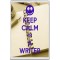 Keep Calm I'm a Writer - Jumbo Fridge Magnet