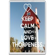 Keep Calm and Love Thorpeness - Jumbo Fridge Magnet