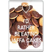 I'd Rather be Eating Jaffa Cakes - Jumbo Fridge Magnet