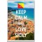 Keep Calm and Love Sicily - Jumbo Fridge Magnet