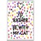I'd Rather be with My Cat - Jumbo Fridge Magnet