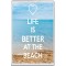 Life is Better at the Beach - Jumbo Fridge Magnet