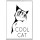Cool Cat - Jumbo Fridge Magnet
