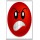 Angry Smiley - Jumbo Fridge Magnet