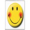 Blushing Smiley - Jumbo Fridge Magnet