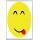 Tongue Out Smiley - Jumbo Fridge Magnet