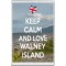 Keep Calm and Love Walney Island - Jumbo Fridge Magnet