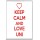 Keep Calm and Love Uni - Jumbo Fridge Magnet