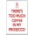 There's Too much Coffee in my Prosecco - Jumbo Fridge Magnet