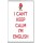 I Can't Keep Calm I'm English - Jumbo Fridge Magnet