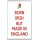 Born Irish but Made in England - Jumbo Fridge Magnet