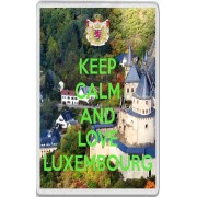 Keep Calm and Love Luxembourg - Jumbo Fridge Magnet