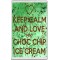Keep Calm and Love Mint Choc Chip Ice Cream - Jumbo Fridge Magnet