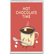 Hot Chocolate Time - Jumbo Fridge Magnet