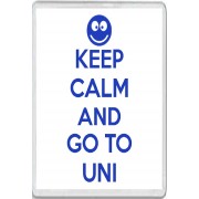Keep Calm and Go to Uni - Jumbo Fridge Magnet