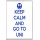 Keep Calm and Go to Uni - Jumbo Fridge Magnet