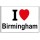 I Love (heart) Birmingham - Jumbo Fridge Magnet