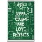 Keep Calm and Love Physics - Jumbo Fridge Magnet