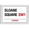 Sloane Square - Jumbo Fridge Magnet