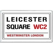 Leicester Square - Jumbo Fridge Magnet