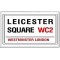 Leicester Square - Jumbo Fridge Magnet