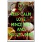 Keep Calm Love Mince Pies and Mulled Wine - Jumbo Fridge Magnet
