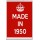 Made in 1950 - Jumbo Fridge Magnet