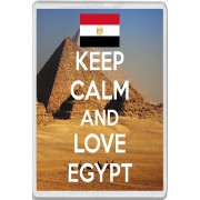 Keep Calm and Love Egypt - Jumbo Fridge Magnet