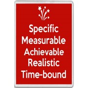 Specific Measurable Achievable Realistic Time-bound - Jumbo Fridge Magnet