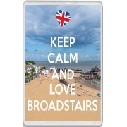 Keep Calm and Love Broadstairs - Jumbo Fridge Magnet