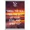 "Smell the Sea, Feel the Sky, Let Your Soul and Spirit Fly." - Jumbo Fridge Magnet