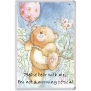 Please bear with me, I'm not a morning person!