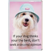 If your dog thinks your the best, don't seek a second opinion