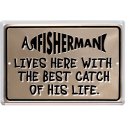 A Fisherman Lives here with the Best Catch of His Life