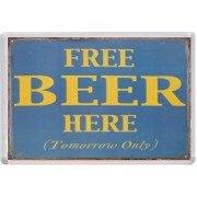 Free Beer Here (Tomorrow Only)