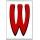 Red Letter W